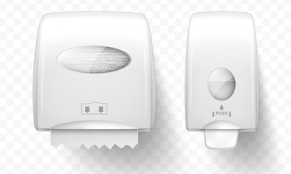 Wall-mounted Paper Towel Dispensers